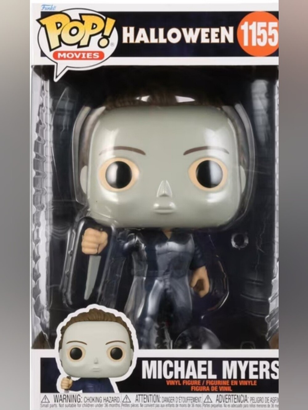 Funko Michael Myers Pop! Figure in Gray and Black